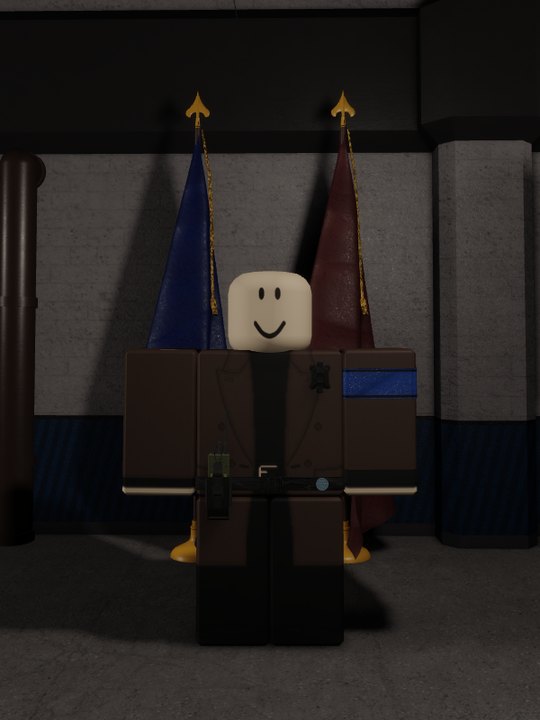 Diplomate en tenue de bureau
